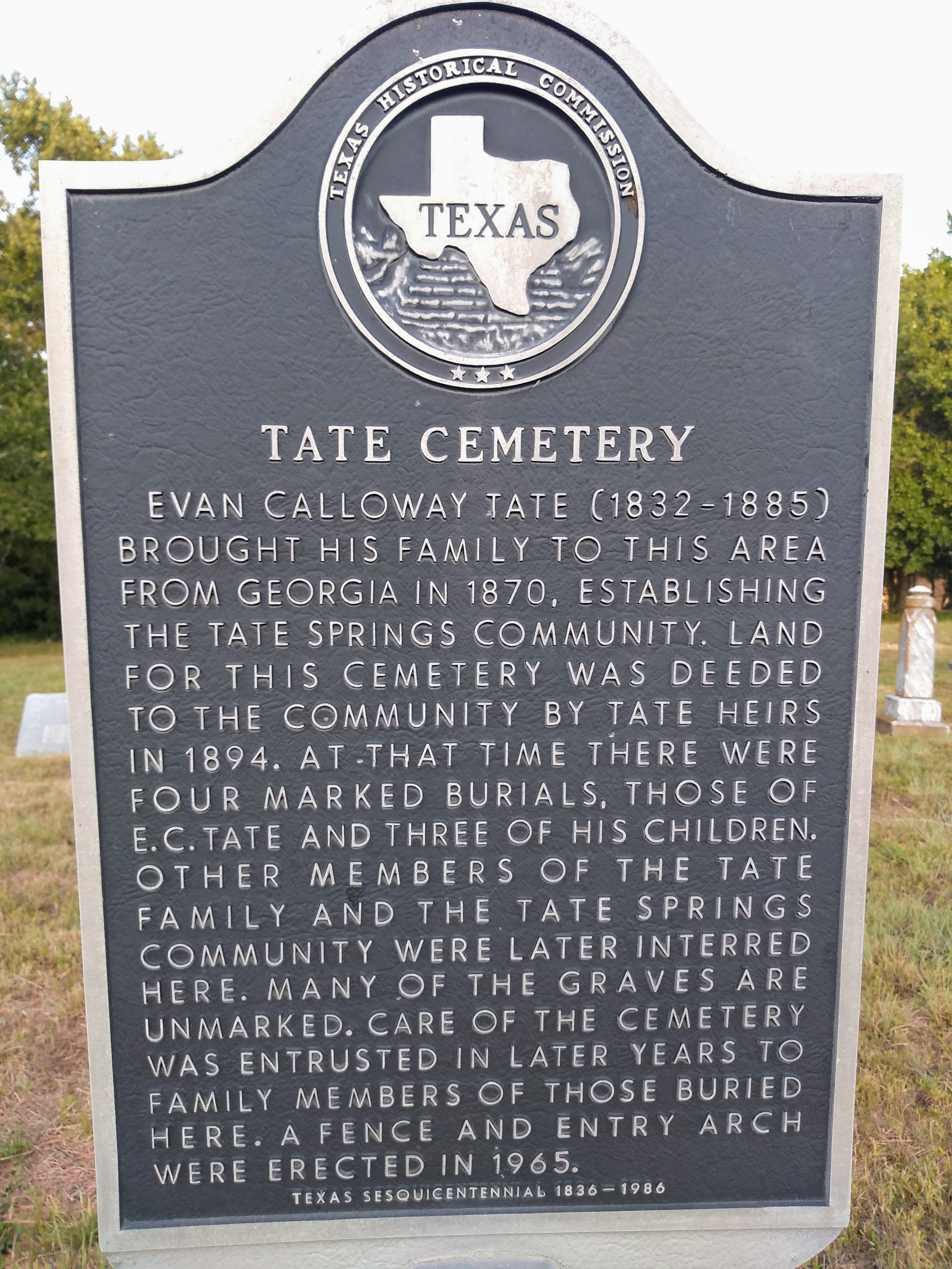 Tate Cemetery Jason S. Sullivan